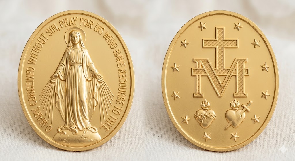 Miraculous Medal Catholic Sacramental