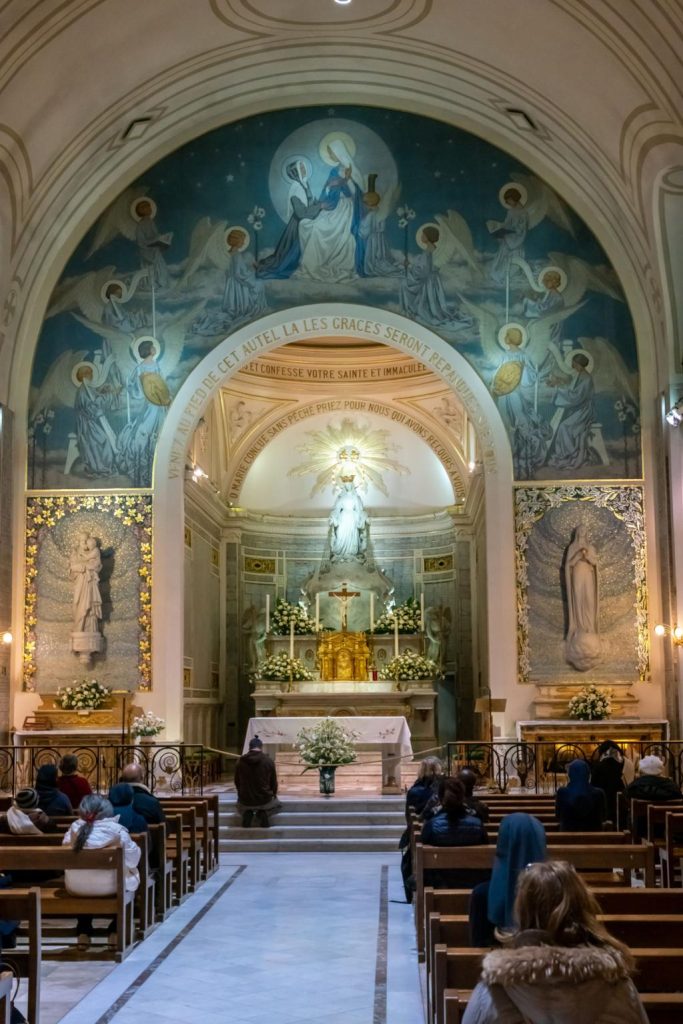 The Chapel of Daughters of Charity where Catherine received apparition
