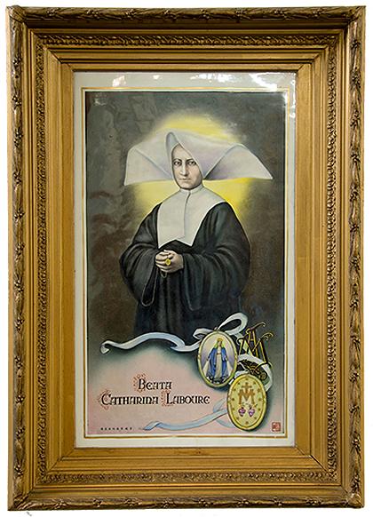 Portrait of St Catherine Labouré presented at TABS